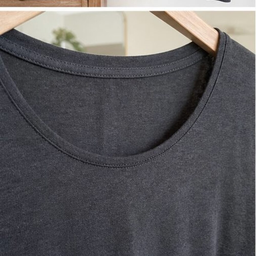 Gray Smocked Top - Picture 4 of 6